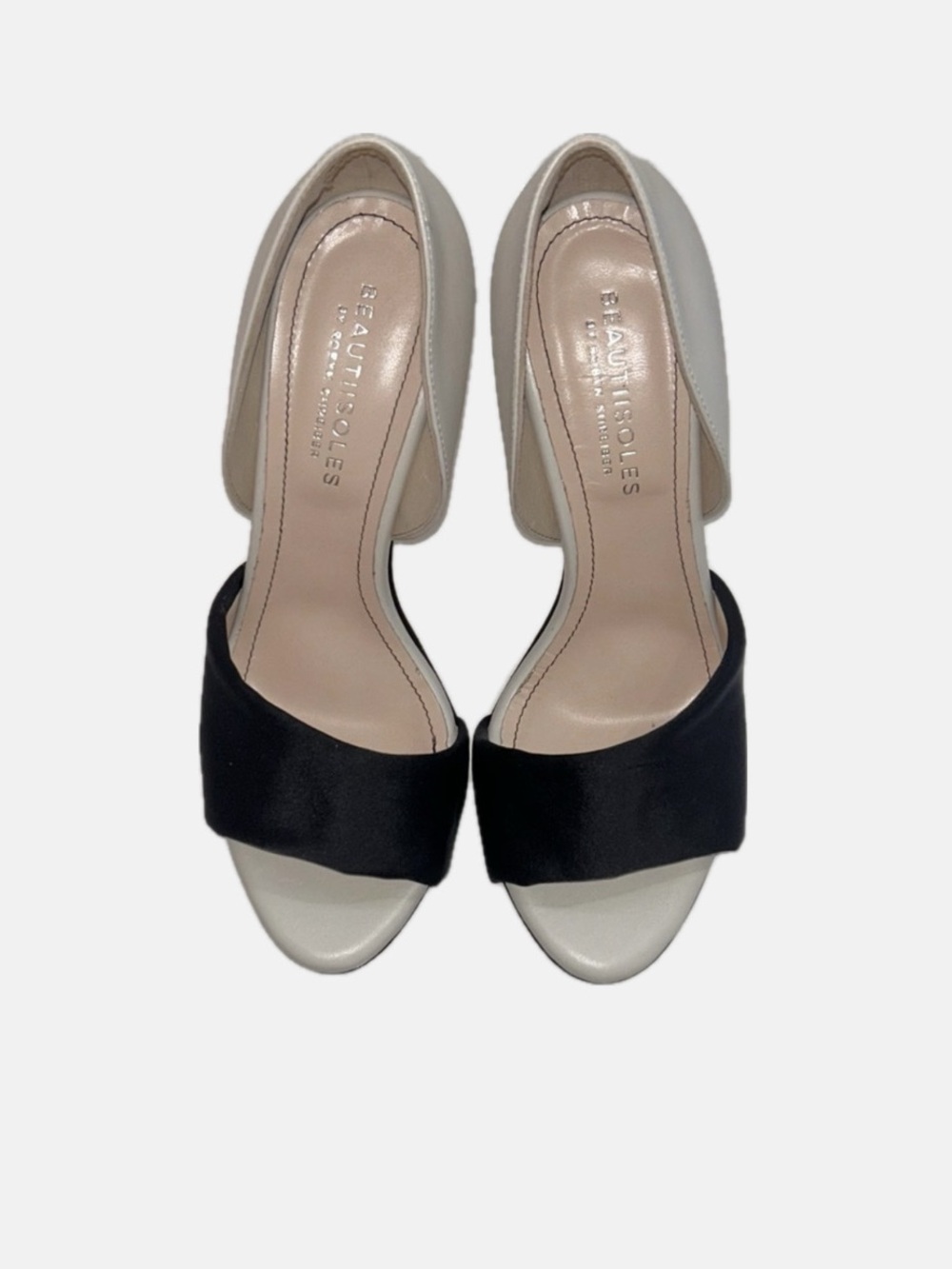 BEAUTIISOLES by ROSSIE SHREIBER OPEN TOE HEELS